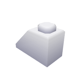 Brick Slope 1x2